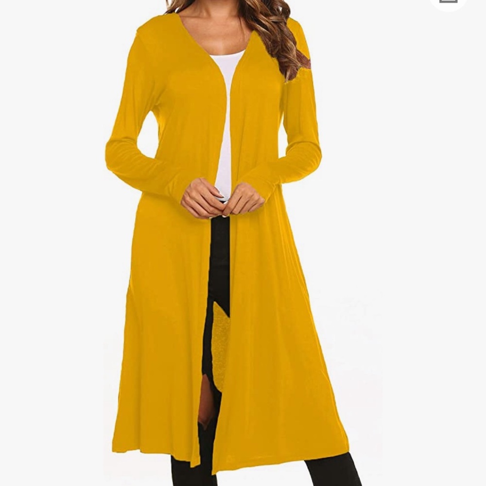 Bluetime yellow duster jacket